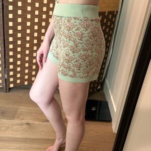 ⭐️ Zara Jacquard Knit High Waist Shorts